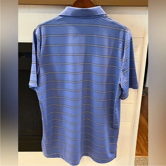 Ralph Lauren RLX Jersey Polo Shirt Carnoustie Gray quarter zip Size large - Picture 10 of 12